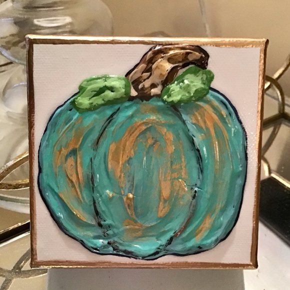 D.Gordon Art Other - 🔴SALE🔴BLUE PUMPKIN PAINTING🔴🔴